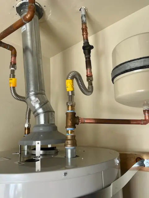 Water heater installation and plumbing repair in South Charleston